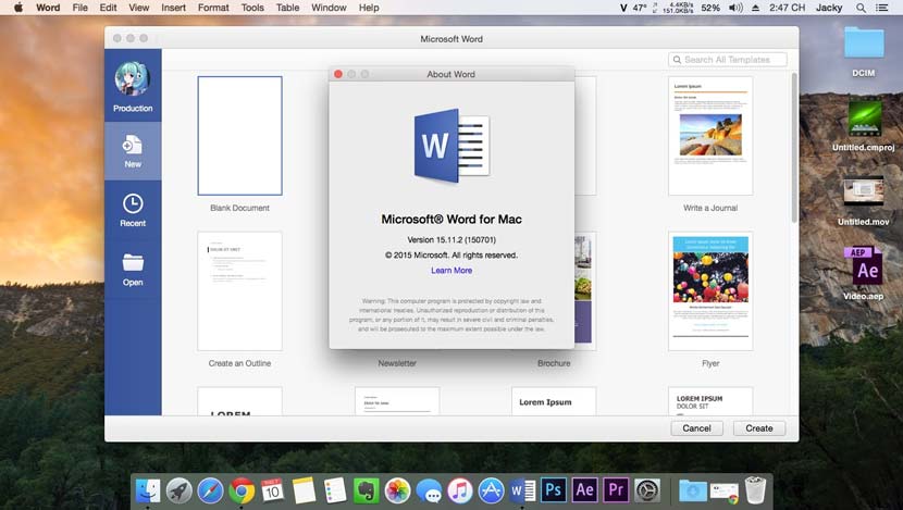 microsoft office on mac for free